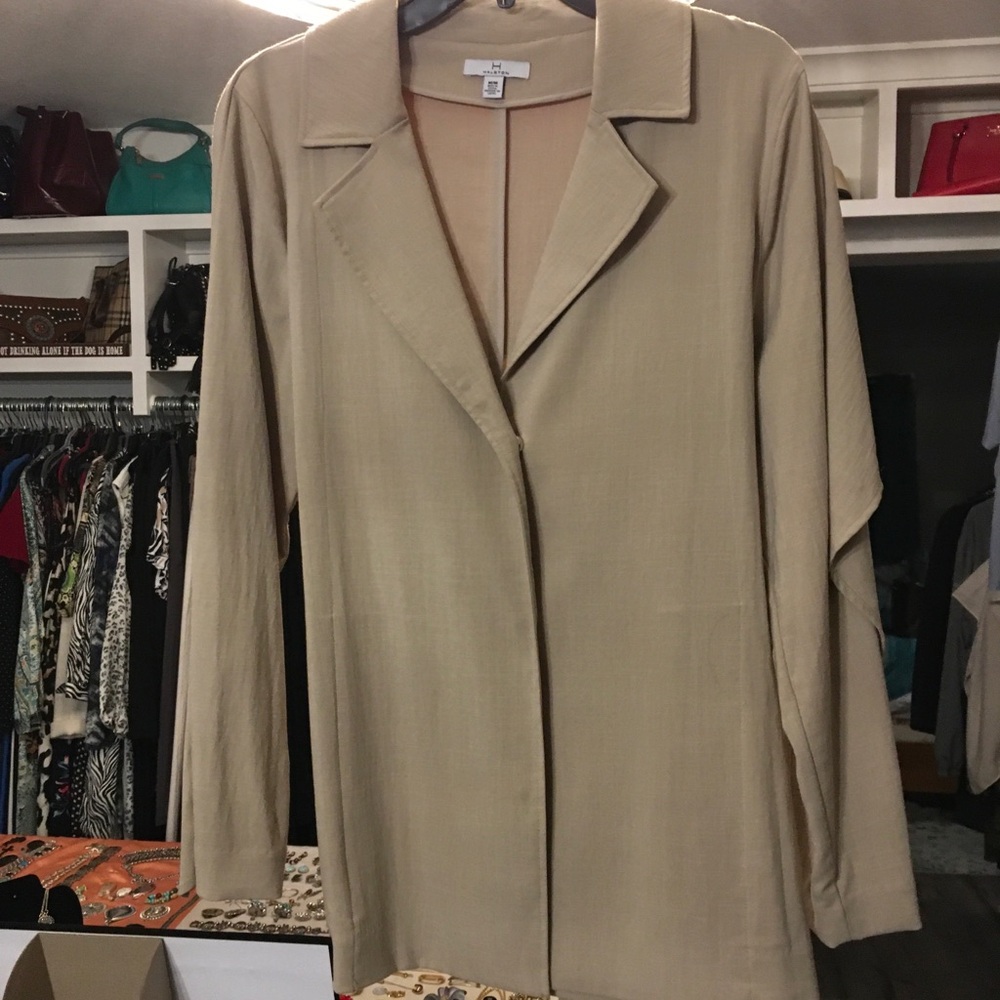 Halston Light Weight Early Fall Jacket.Classic An… - image 7